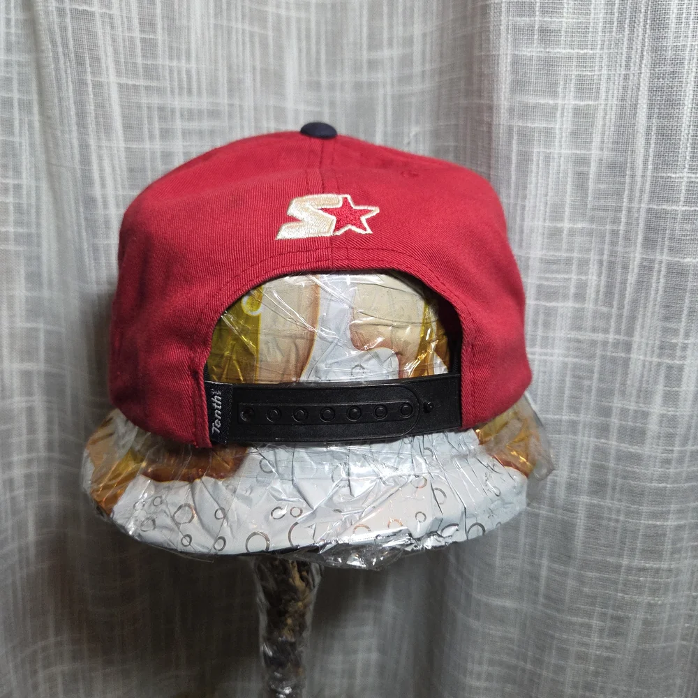 STARTER Bold Red and Black Cap